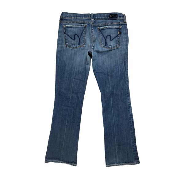 CITIZENS OF HUMANITY Dita Petite Bootcut Jeans Size 29 Made in USA Medium Wash - Picture 1 of 10